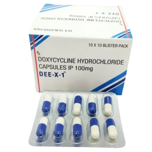 Dee X-1 100 mg Capsule (Doxycycline)