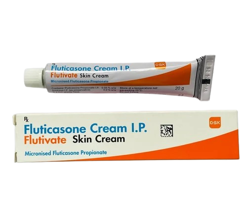 Flutivate Cream (Fluticasone Propionate (0.05% w/w)) -20gm