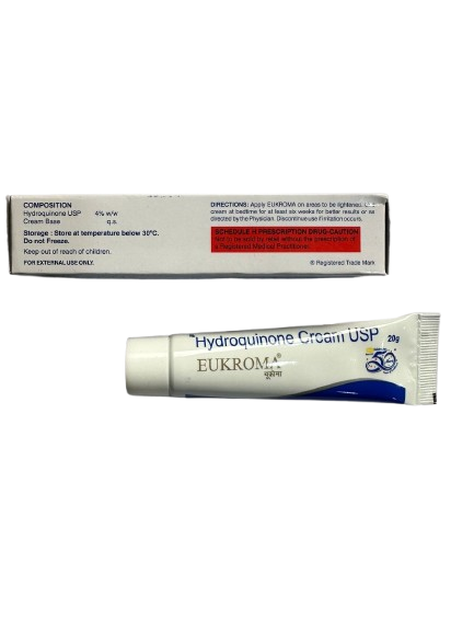 Eukroma Cream 20 g (Hydroquinone 4% w/w)
