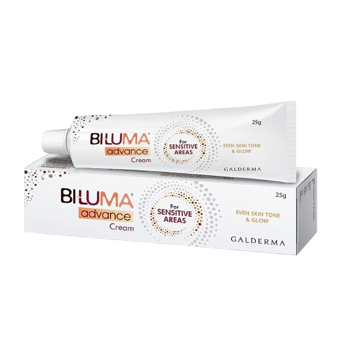 Biluma Advance Cream for Sensitive Areas | For Glow & Even Skin
Tone – 25gm