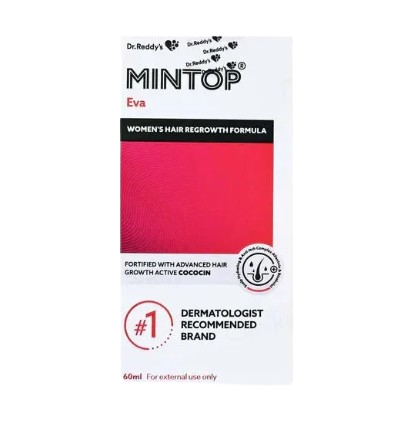 Mintop Eva Solution (Minoxidil 5% w/v) – 60ml bottle