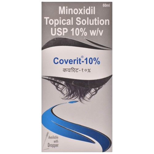 Coverit 10% Solution Minoxidil (10% w/v)