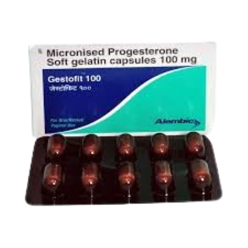 GestoFIT 100 Soft Gelatin Capsule - Progesterone (100mg)