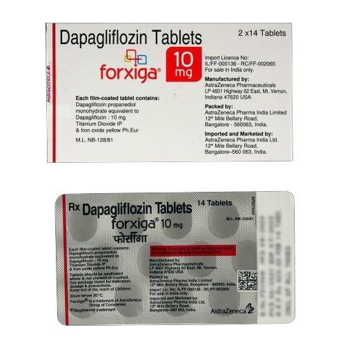 Forxiga 10mg Tablet Dapagliflozin (10mg)