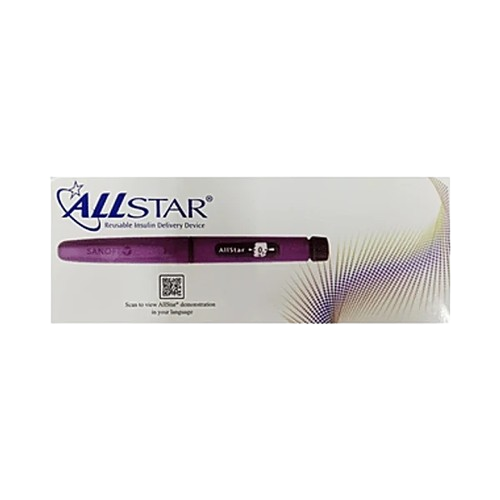 Allstar Reusable Insulin Pen (Only Pen) | Diabetes Monitoring
Devices