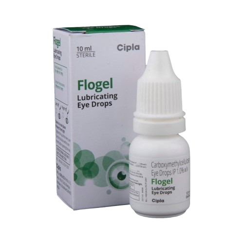 Flogel Eye Drops (Carboxymethylcellulose 1% w/v, 10 ml)