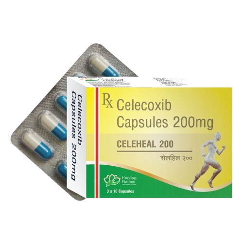 Celeheal 200 mg Capsule (Celecoxib 200 mg)