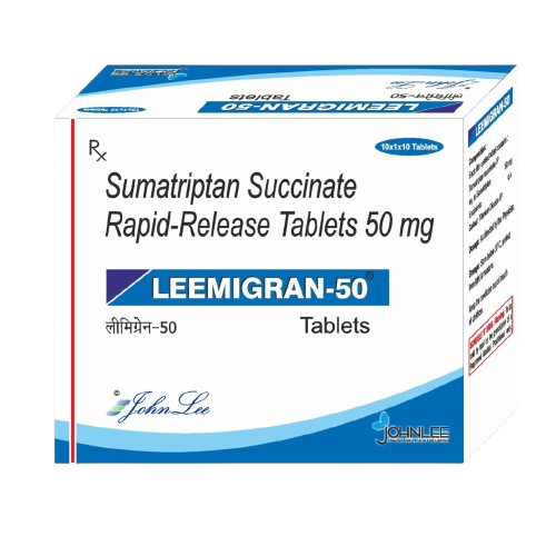 SUMATRIPTAN 50MG (LEEMIGRAN)