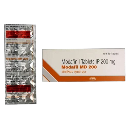 Modafil MD 200 mg Tablet (Modafinil)