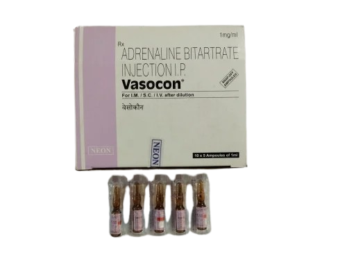 Vasocon Injection 1mg/ml (Adrenaline)
