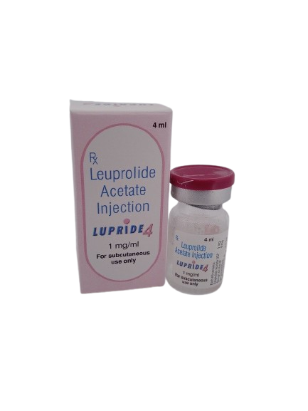 Lupride 4 mg Injection (Leuprolide 4 mg / 4.0 ml)