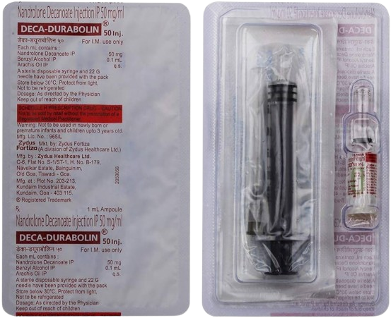 Deca-Durabolin 50 Injection (Nandrolone Decanoate 50mg) – 1ml
ampoule