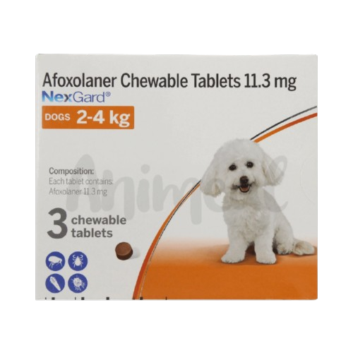 Nexgard S Tablet (Afoxolaner) for Dogs 2–4 kg