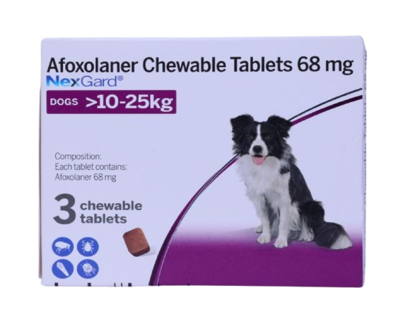 Nexgard L Tablet (Afoxolaner) for Dogs 10–25 kg