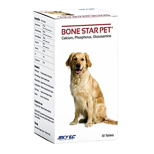 Bone Star pet Calcium & Vitamin Tablet 30 Tablet