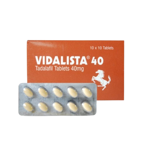 Vidalista 40 mg Tablet (Tadalafil)
