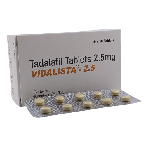Vidalista 2.5 mg Tablet (Tadalafil)