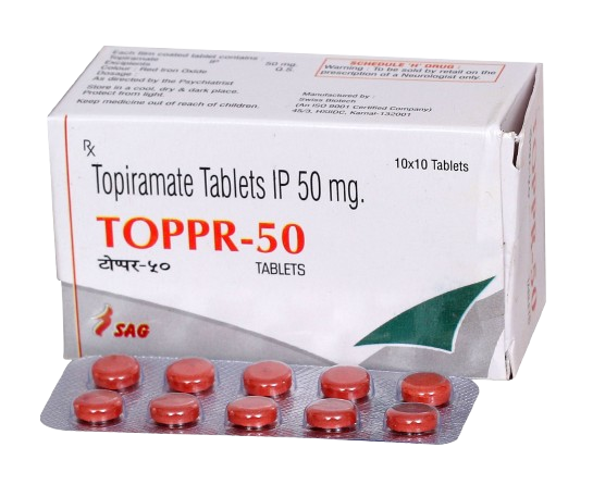 TOPIRAMATE 50MG