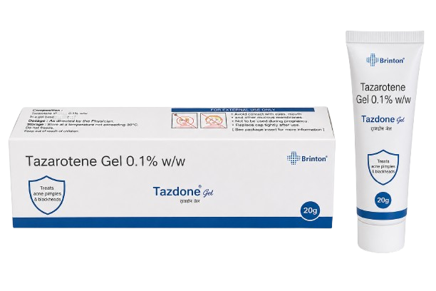 Tazdone 0.1% Gel Tazarotene (0.1% w/w)