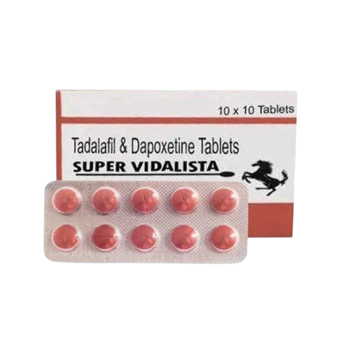 Super Vidalista 80mg (Tadalafil 20mg + Dapoxetine 60mg)