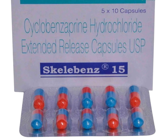 Skelebenz 15 Capsule ER - Cyclobenzaprine (15mg)