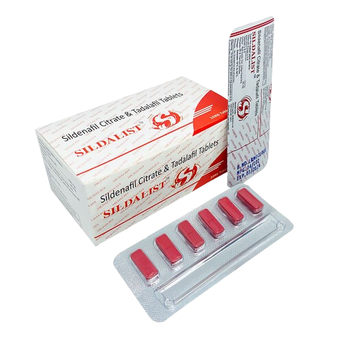 SILDENAFIL 100MG & TADALAFIL 20MG SILDALIST 120MG TAB
