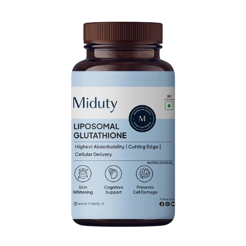 Miduty Liposomal Glutathione 40% – 30 capsules bottle