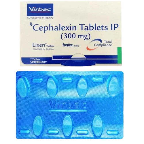 Lixen 300mg Tablet (Cephalexin)