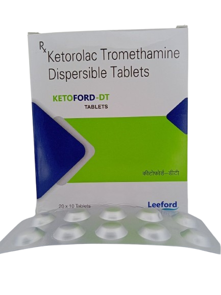 Ketoford 10 mg Tablet DT (Ketorolac 10 mg)