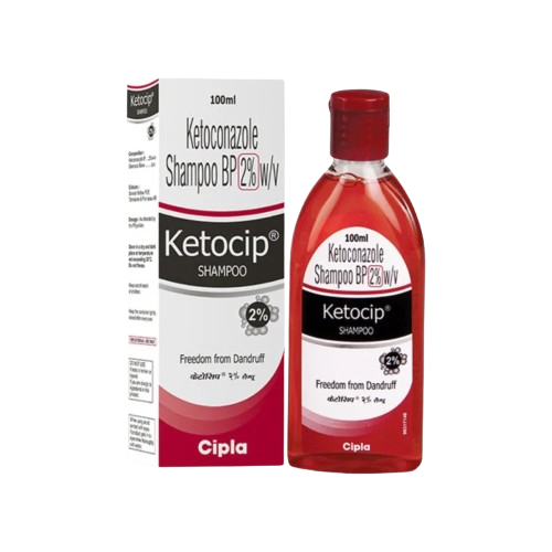 KetoCIP 2% Shampoo (Ketoconazole 2% w/v) – 100ml bottle
