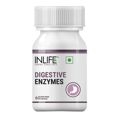 Inlife Digestive Enzymes Capsules 60βs (For Healthy Digestion,
Vegetarian)