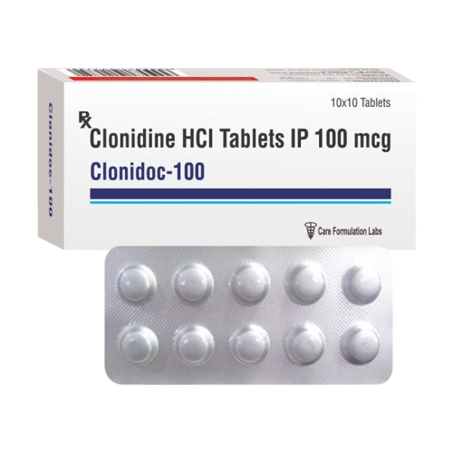 Clonidine HCl 100 mcg Tablet