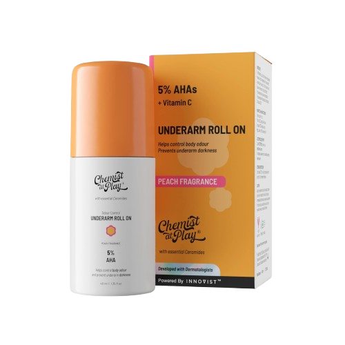 Chemist At Play 5% AHA Underarm Roll On | Lactic Acid Deodrants |
Fragrance Free