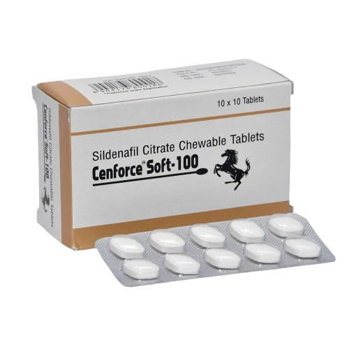 CENFORCE SOFT 100MG TAB (Sildenafil Chewable 100mg)