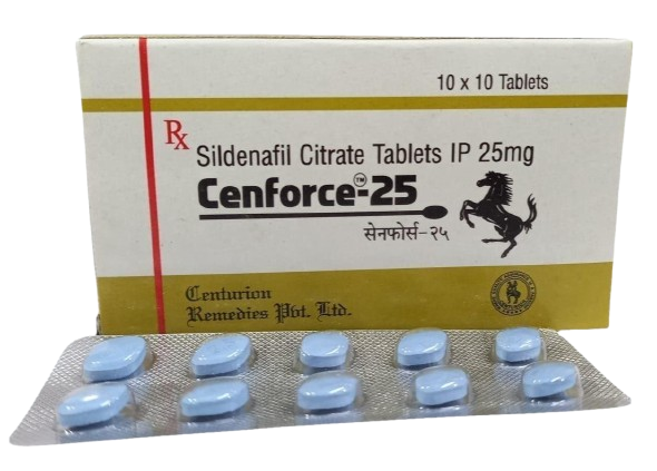 CENFORCE 25MG TAB (Sildenafil 25mg)