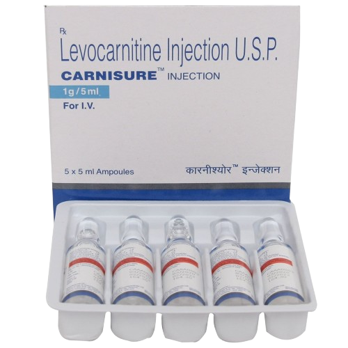 Carnisure Injection β Levo-carnitine (1 gm)