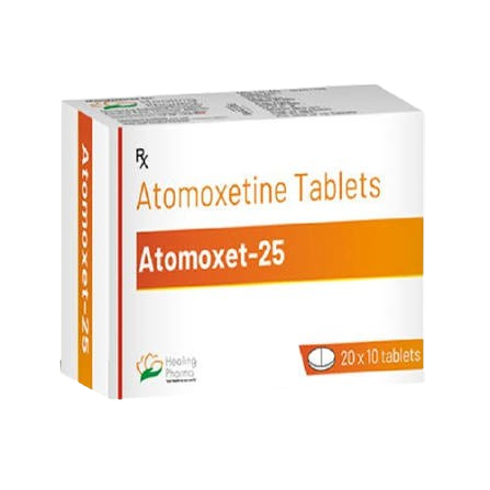 Atomoxet 25 mg Tablet (Atomoxetine)