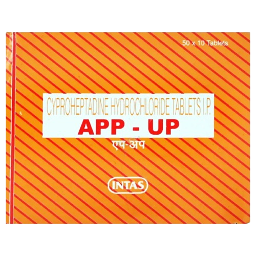 App UP 4mg Tablet Cyproheptadine (4mg) - Pack of 10