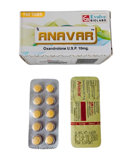 Anavar 10mg (Oxandrolone) – 10 tablets pack