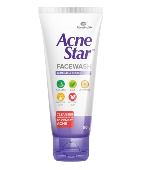 Acnestar Anti-Acne Face Wash | For Combination & Oily Skin