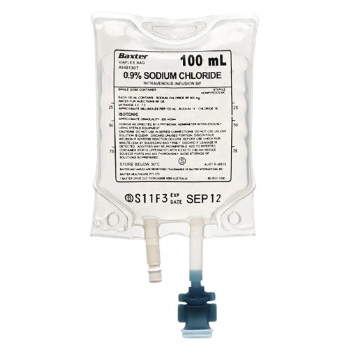 0.9% Sodium Chloride IV Bag 100 ml