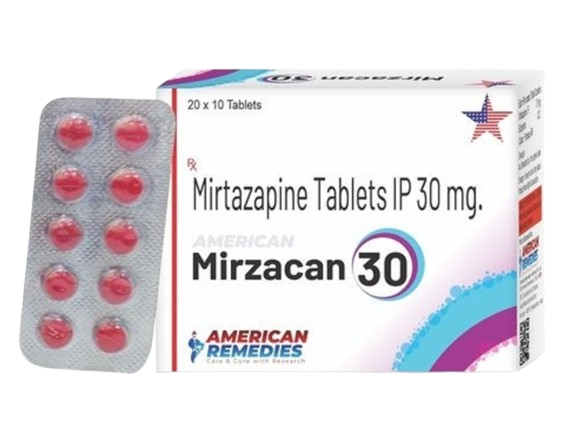 Mirzacan 30mg Tablet (Mirtazapine 30mg)