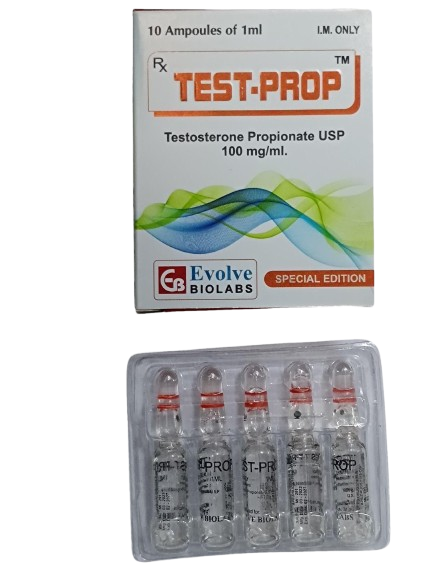 Test-Prop 100 mg Injection (Testosterone Propionate) – 1 ml Vial