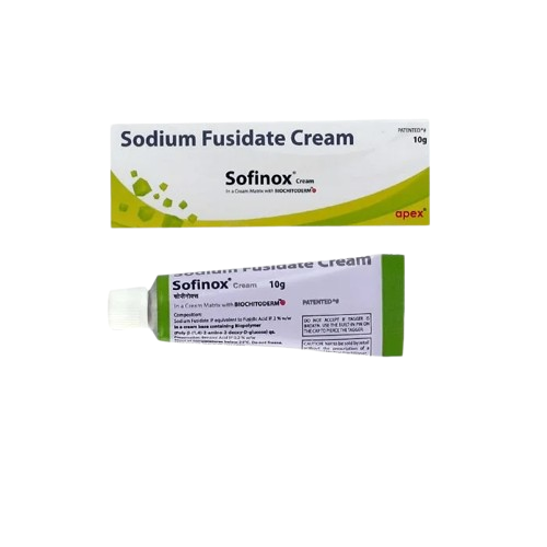 Sofinox Cream (Sodium Fusidate 2% w/w) – 5 g Tube