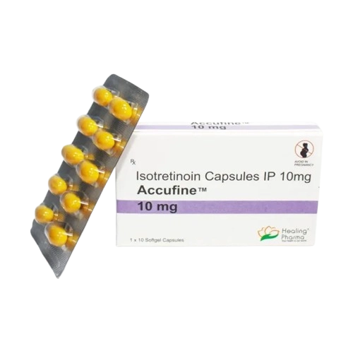 Accufine 10 mg Capsule (Isotretinoin)