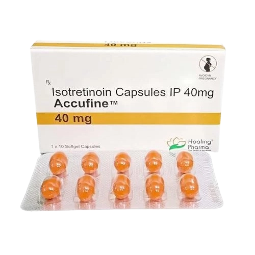 Accufine 40 mg Capsule (Isotretinoin)