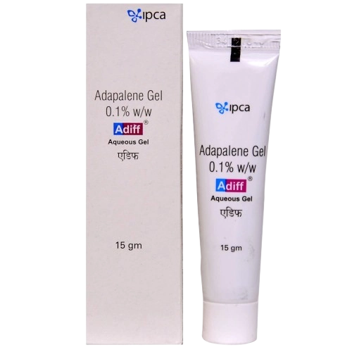 ADAPALENE 0.1% ADIFF 1% GEL 15GM
