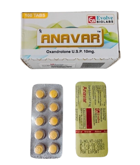 Anavar 10mg (Oxandrolone) – 10 tablets pack