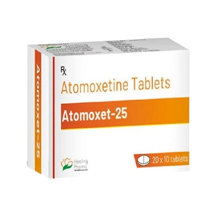 Atomoxet 25 mg Tablet (Atomoxetine)