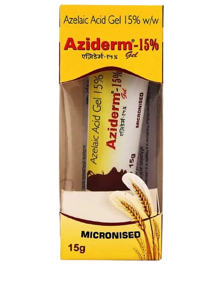 Aziderm 15% Gel – Azelaic Acid (15% w/w)15 gm